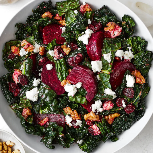 Winter Kale & Beet Salad